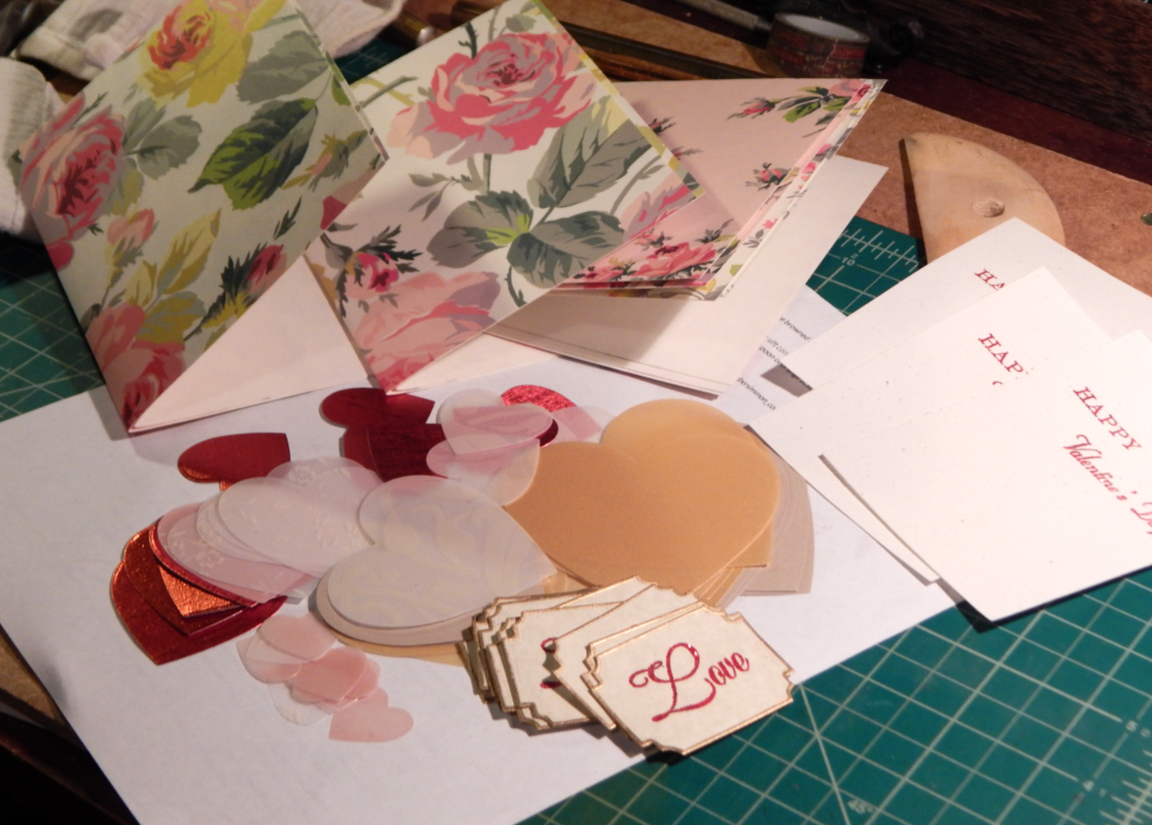 Hearts card supplies