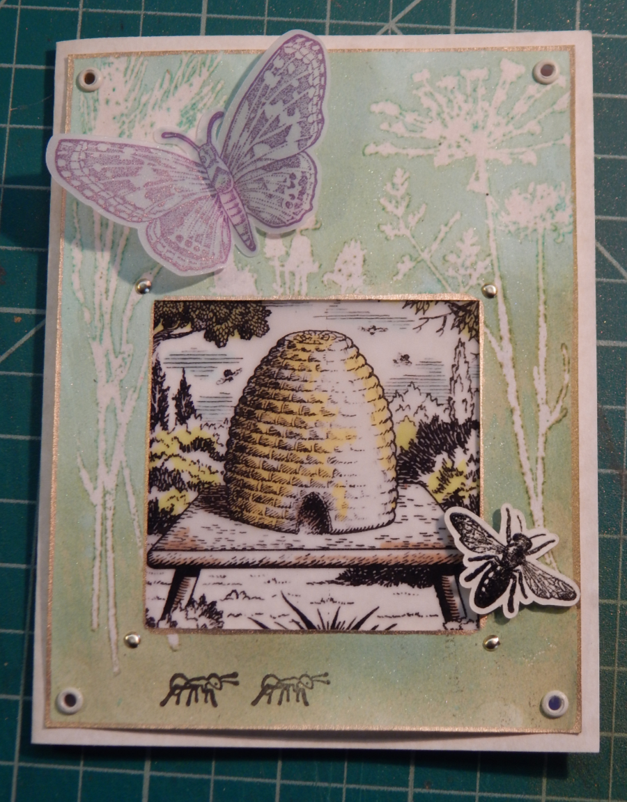 Finished card exterior