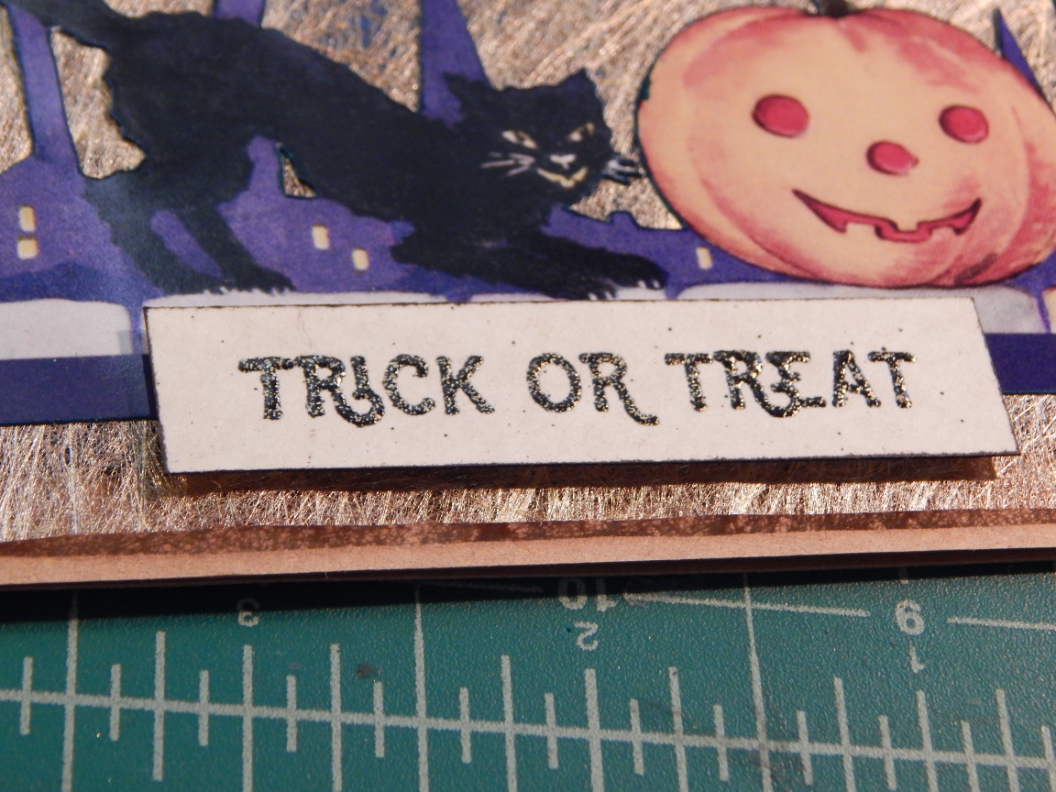 Trick or Treat stamp