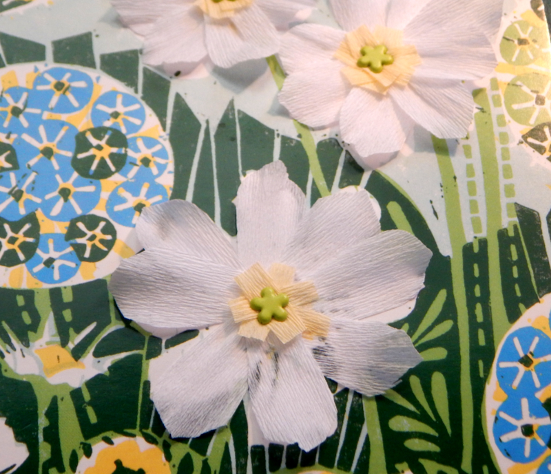 Paper flower detail