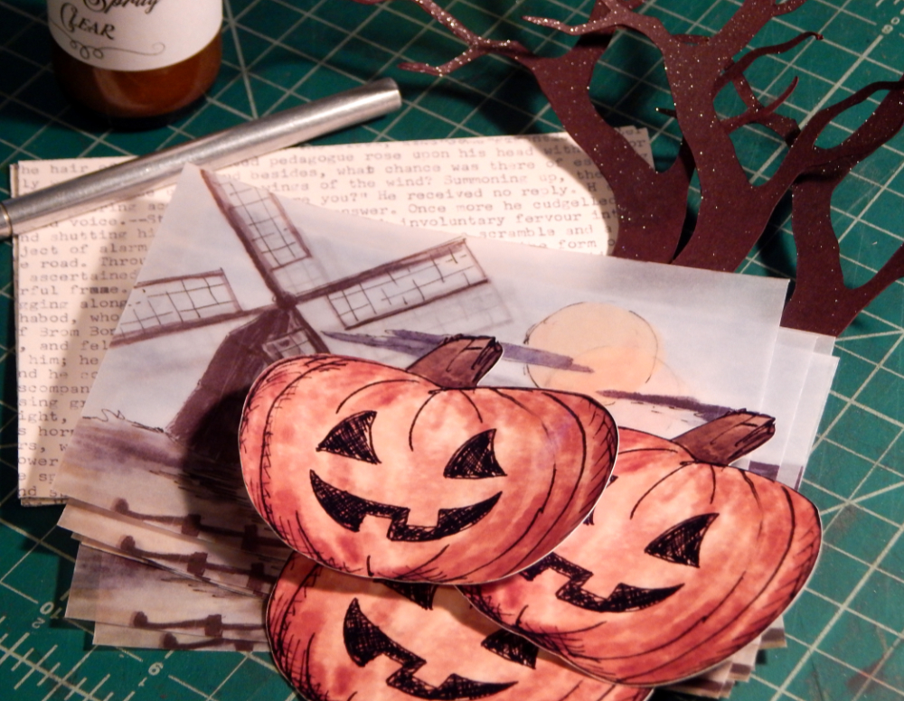 Windmill card elements