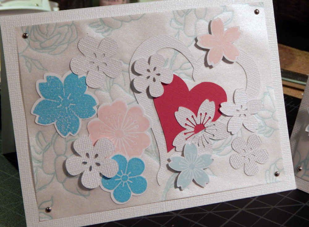 Leaning right heart card