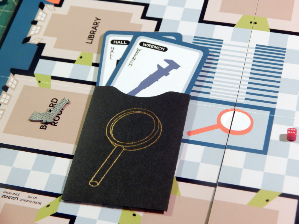 Game board and secrecy sleeve