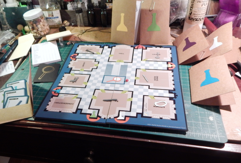 Mystery murder game finished set