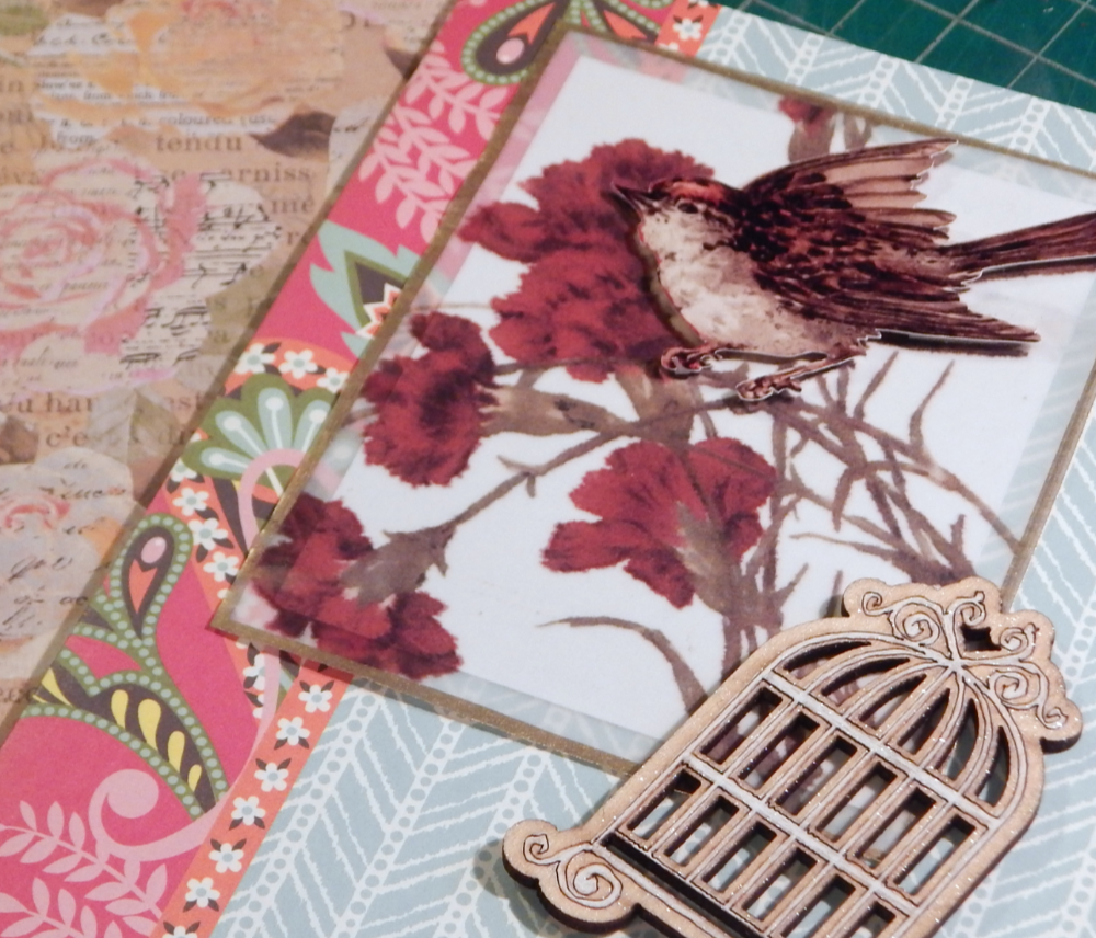 Bird and hat elements