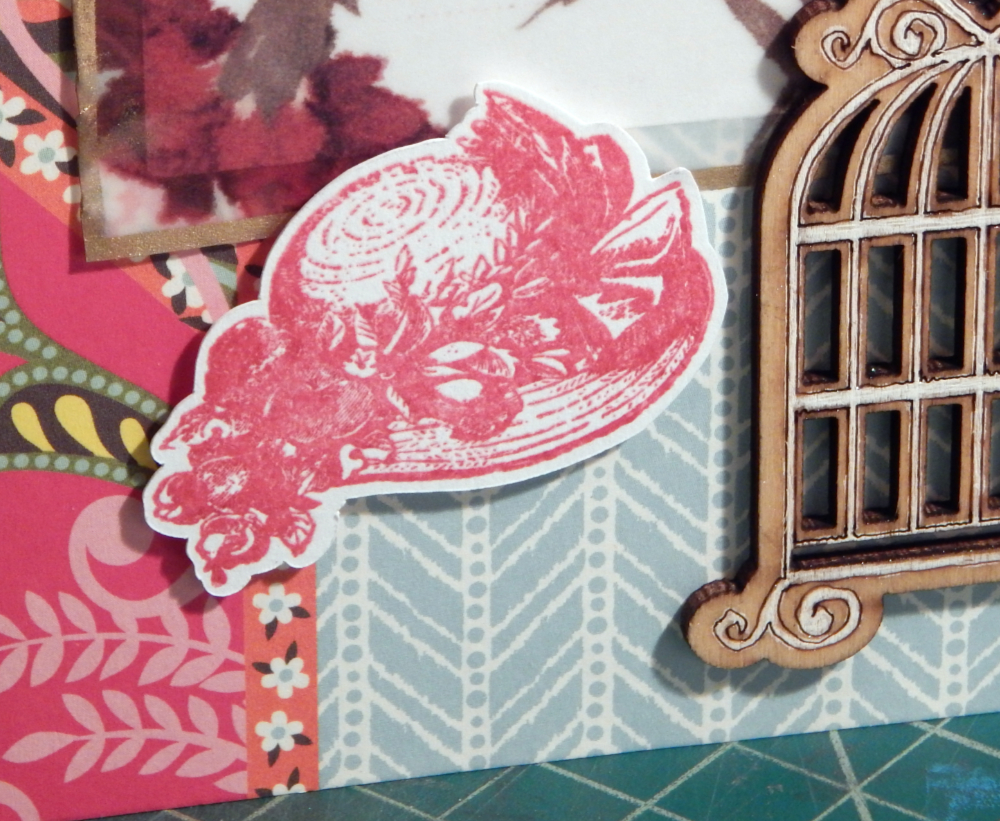 Detail of stamped hat