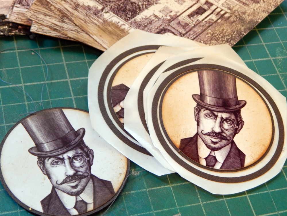 Detail of Jekyll portrait