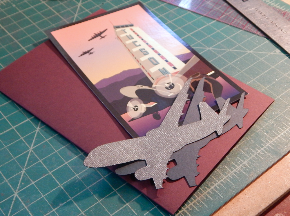 Fly Away Card elements