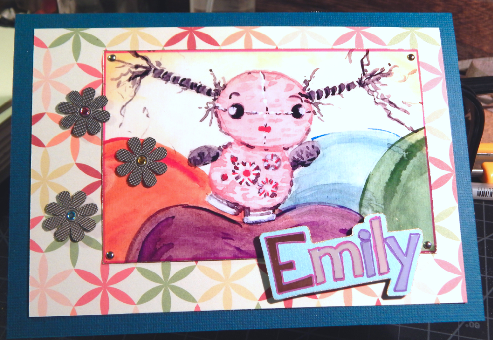 Crobot card finished