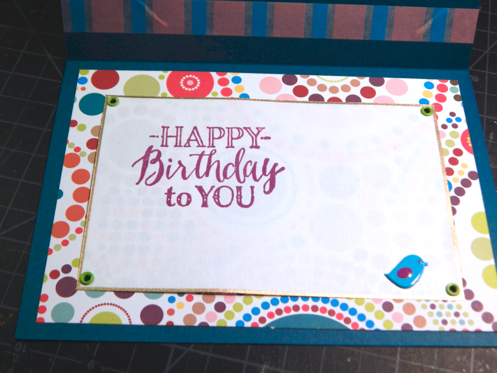 Inside of crobot card