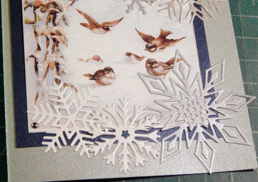 Detail of snowflakes