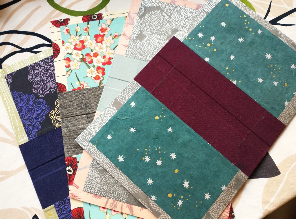 Sketchbook inside covers