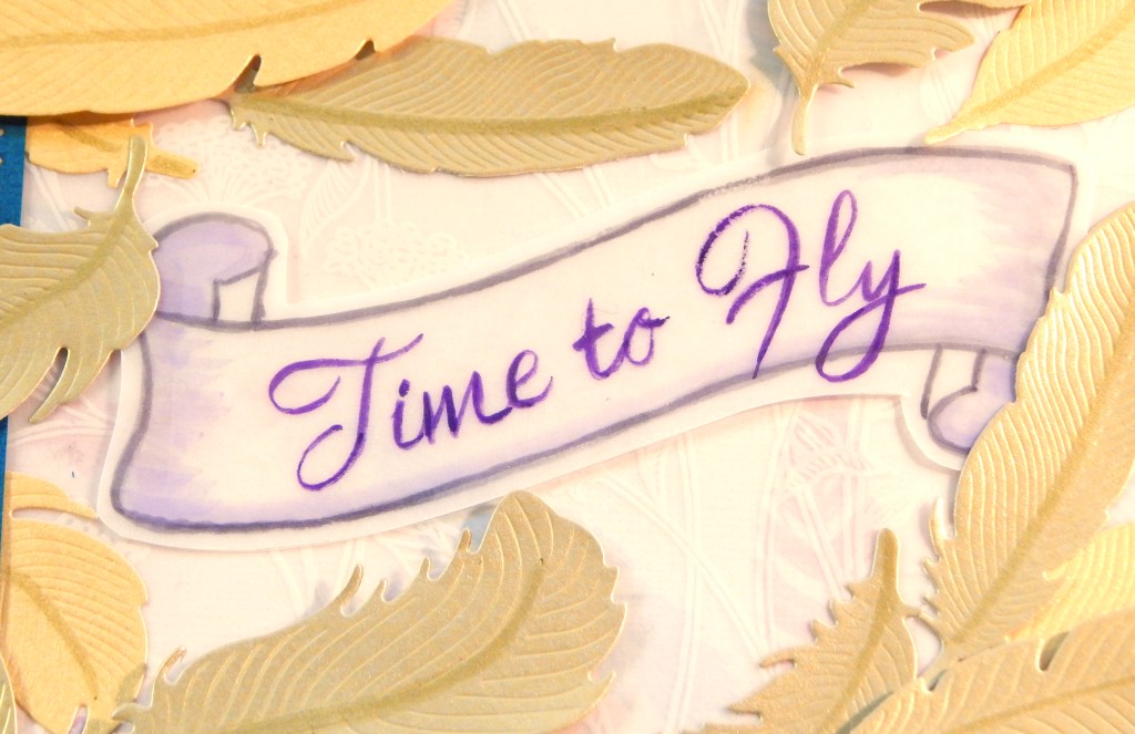 Time to fly on the card.